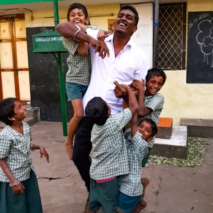 Dserve community event with children