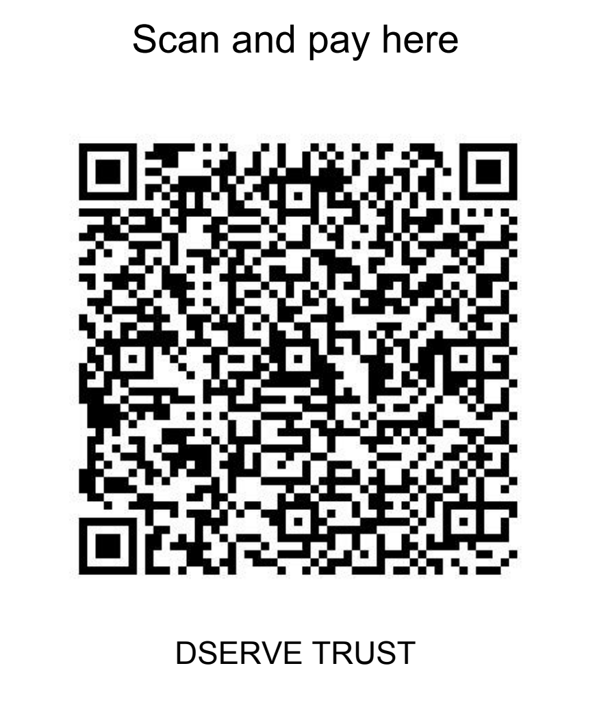 UPI QR code to scan and pay Dserve Trust